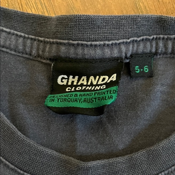 Ghanda Kids Vintage wash Tropicool Tee - Picture 2 of 4